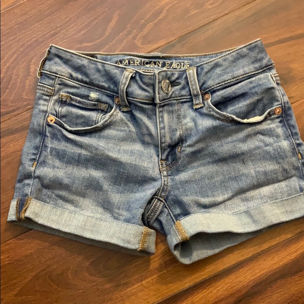 New American eagle super stretch shorts